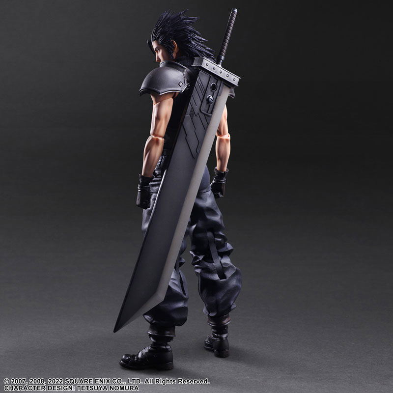Crisis Core Final Fantasy VII Reunion Play Arts Kai: Zack Fair Soldier 1st Class image 6