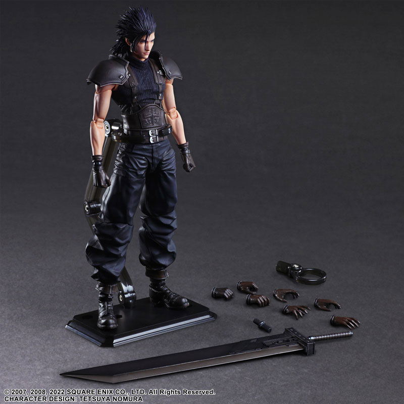 Crisis Core Final Fantasy VII Reunion Play Arts Kai: Zack Fair Soldier 1st Class image 8