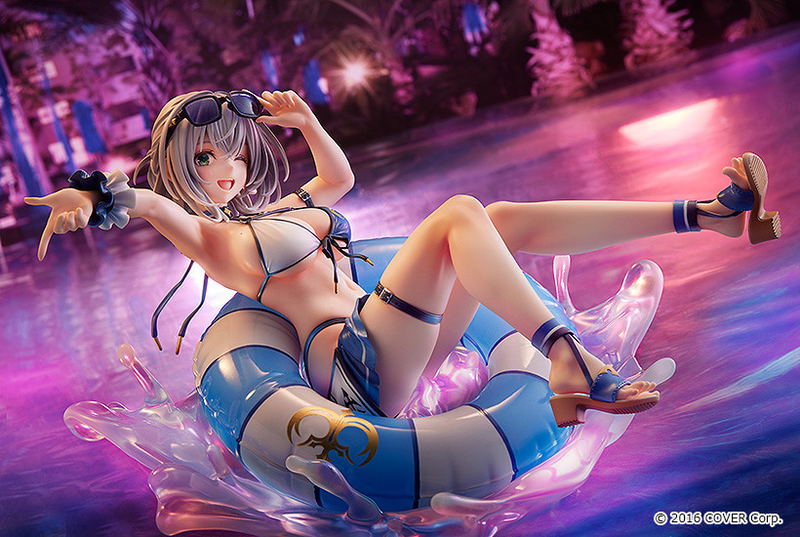 Hololive Production 1/7 Scale Pre-Painted Figure: Shirogane Noel Swimsuit Ver. image 10