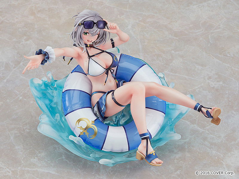 Hololive Production 1/7 Scale Pre-Painted Figure: Shirogane Noel Swimsuit Ver. image 4