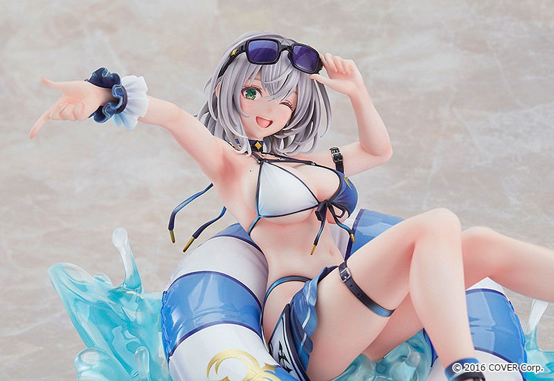Hololive Production 1/7 Scale Pre-Painted Figure: Shirogane Noel Swimsuit Ver. image 6
