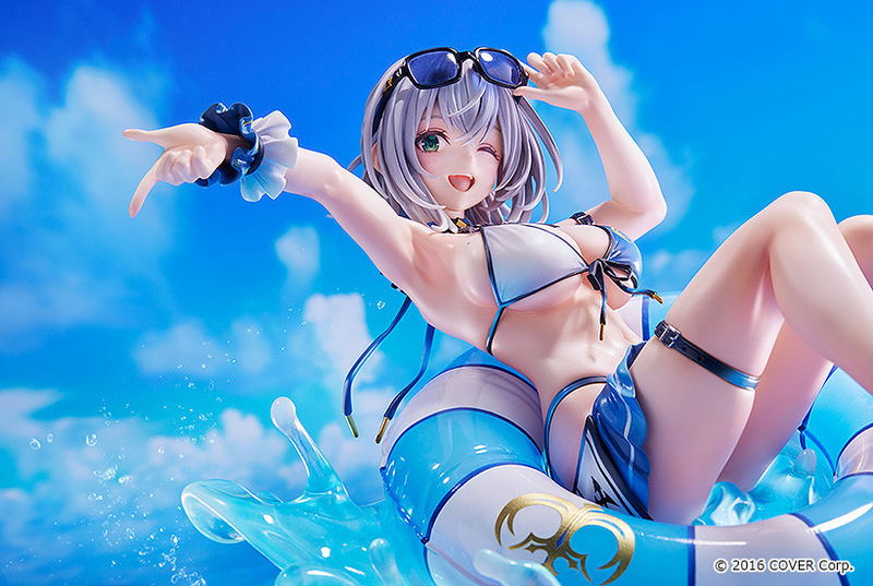 Hololive Production 1/7 Scale Pre-Painted Figure: Shirogane Noel Swimsuit Ver. image 9