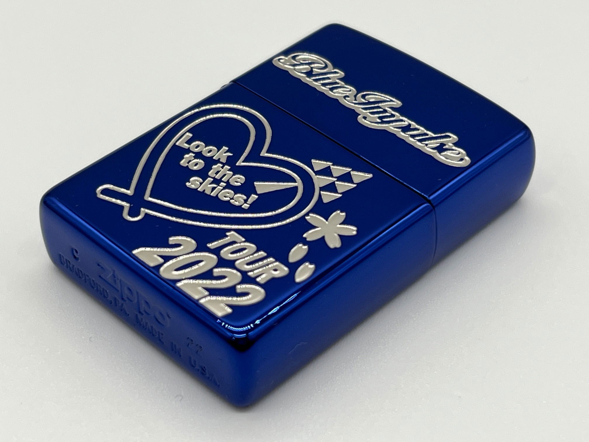 Japan Air Self-Defense Force Zippo Case: Blue Impulse 2022 (No