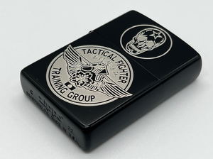 Japan Air Self-Defense Force Zippo Case: Tactical Fighter Training Group (No fuel or gas included)_