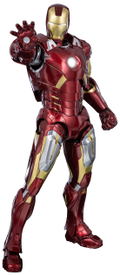The Infinity Saga 1/12 Scale Pre-Painted Action Figure: DLX Iron Man Mark 7 thumbnail 1