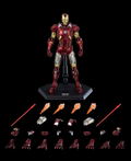 The Infinity Saga 1/12 Scale Pre-Painted Action Figure: DLX Iron Man Mark 7 thumbnail 11
