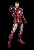 The Infinity Saga 1/12 Scale Pre-Painted Action Figure: DLX Iron Man Mark 7 thumbnail 2
