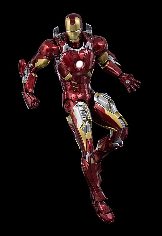The Infinity Saga 1/12 Scale Pre-Painted Action Figure: DLX Iron Man Mark 7 image 4