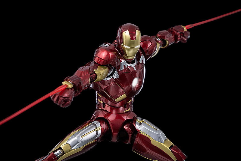 The Infinity Saga 1/12 Scale Pre-Painted Action Figure: DLX Iron Man Mark 7 image 8