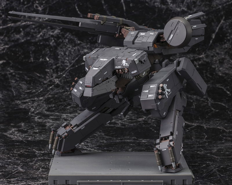 Metal Gear Solid 1/100 Scale Plastic Model Kit: Metal Gear REX Black Ver. (Re-run) image 2