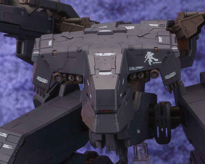 Metal Gear Solid 1/100 Scale Plastic Model Kit: Metal Gear REX Black Ver. (Re-run) image 12