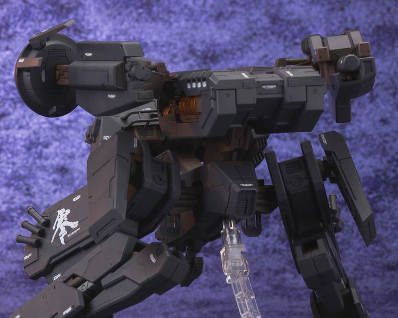 Metal Gear Solid 1/100 Scale Plastic Model Kit: Metal Gear REX Black Ver. (Re-run) image 13