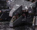 Metal Gear Solid 1/100 Scale Plastic Model Kit: Metal Gear REX Black Ver. (Re-run) thumbnail 14