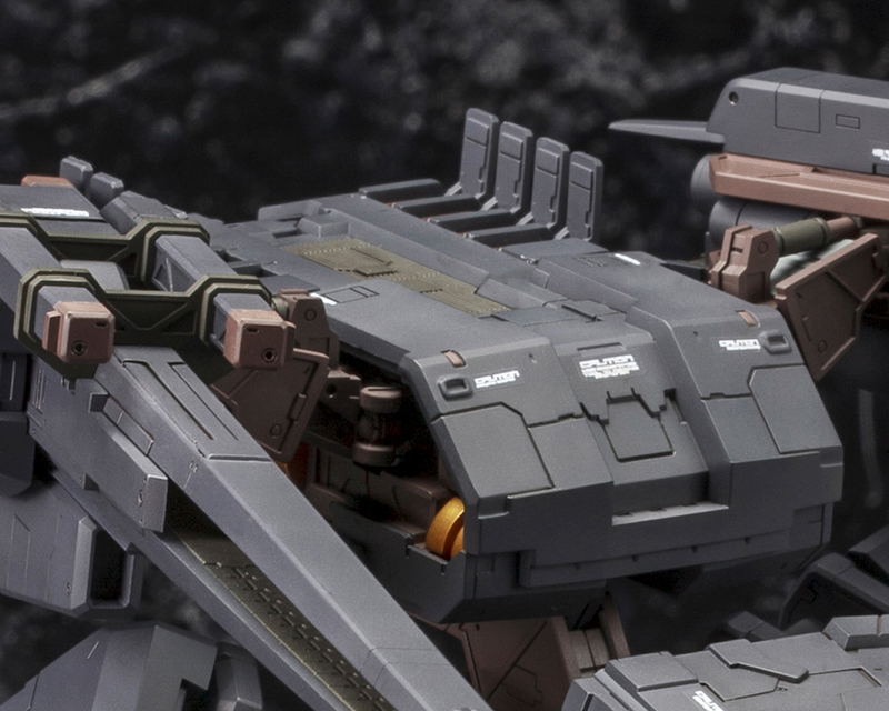 Metal Gear Solid 1/100 Scale Plastic Model Kit: Metal Gear REX Black Ver. (Re-run) image 15