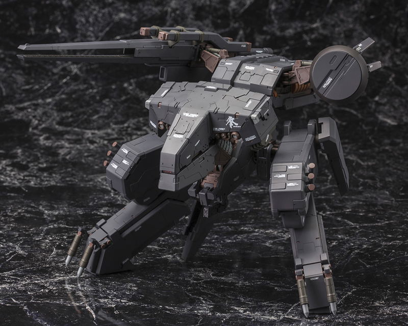 Metal Gear Solid 1/100 Scale Plastic Model Kit: Metal Gear REX Black Ver. (Re-run) image 4