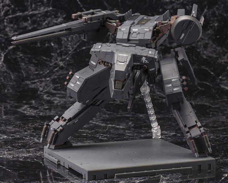 Metal Gear Solid 1/100 Scale Plastic Model Kit: Metal Gear REX Black Ver. (Re-run) image 6