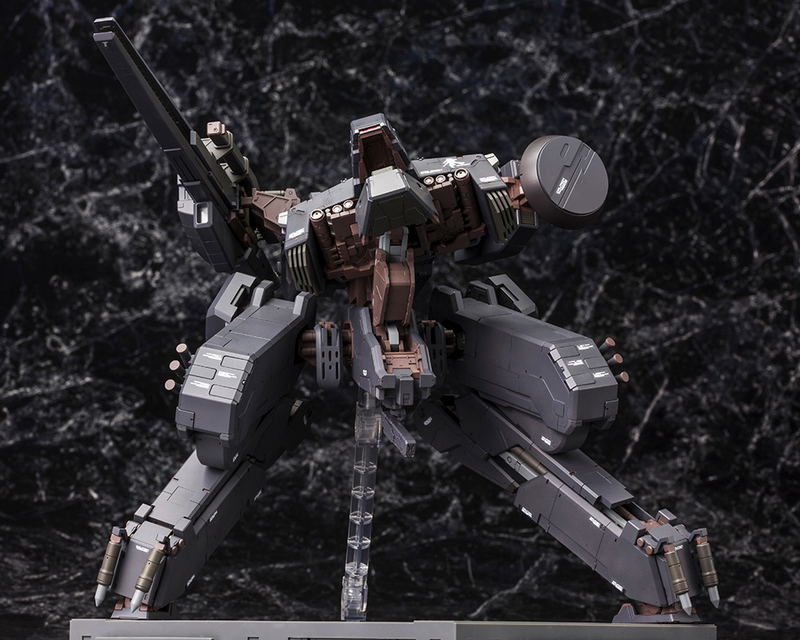 Metal Gear Solid 1/100 Scale Plastic Model Kit: Metal Gear REX Black Ver. (Re-run) image 8