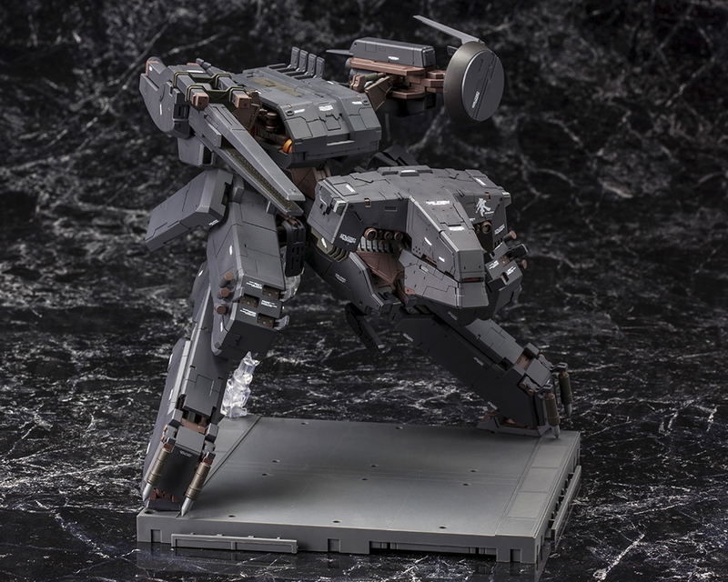Metal Gear Solid 1/100 Scale Plastic Model Kit: Metal Gear REX Black Ver. (Re-run) image 9