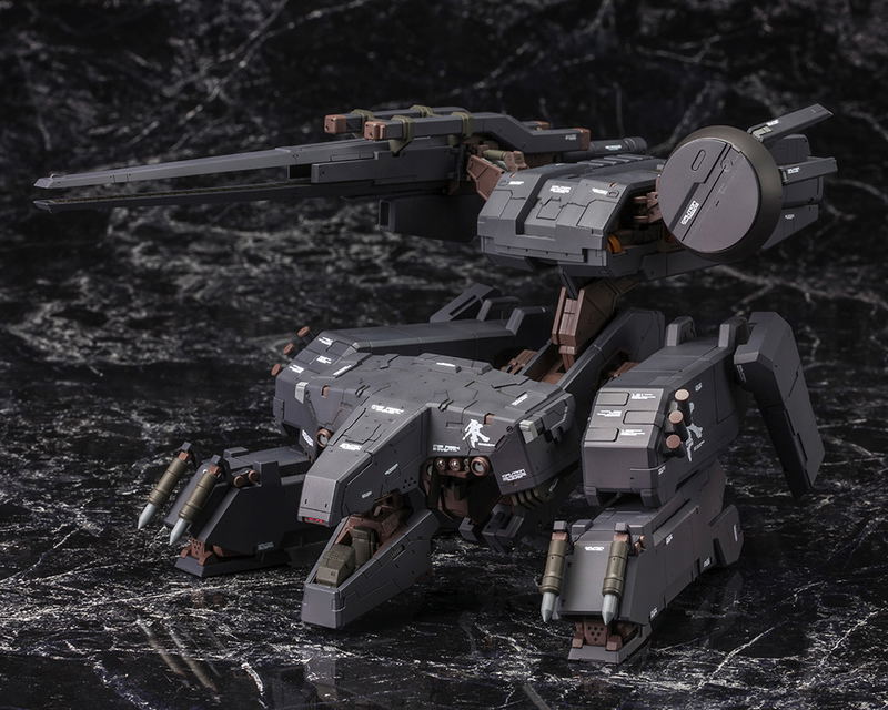 Metal Gear Solid 1/100 Scale Plastic Model Kit: Metal Gear REX Black Ver. (Re-run) image 10
