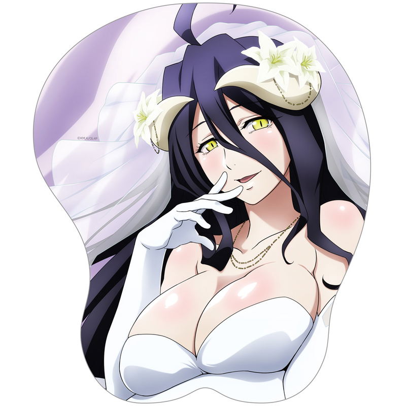 Overlord IV Original Illustration Extra Large Mouse Pad: Albedo / Wedding image 1