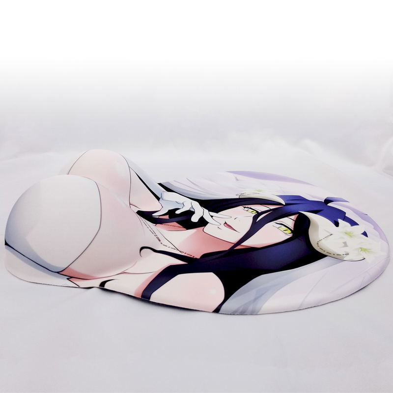 Overlord IV Original Illustration Extra Large Mouse Pad: Albedo / Wedding image 3