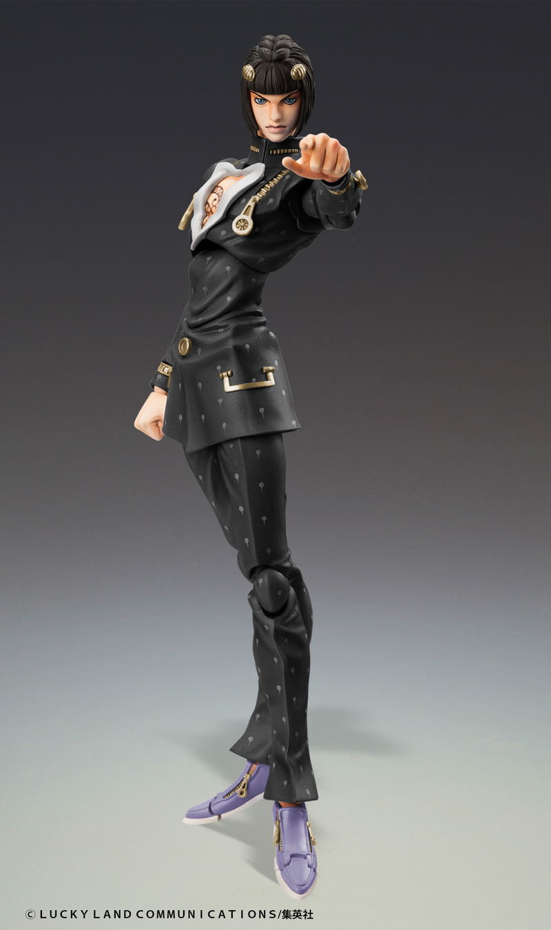 Super Action Statue JoJo's Bizarre Adventure Golden Wind: Bruno Bucciarati Ver. Black image 6