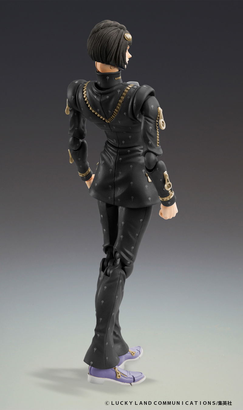 Super Action Statue JoJo's Bizarre Adventure Golden Wind: Bruno Bucciarati Ver. Black image 8