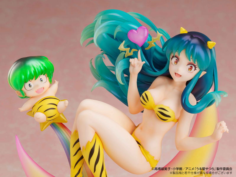 Urusei Yatsura 1/7 Scale Pre-Painted Figure: Lum & Ten Box Cafe & Space Collaboration image 5