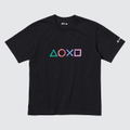 UT PlayStation Buttons Graphic T-Shirt (Black | Size XL) thumbnail 1