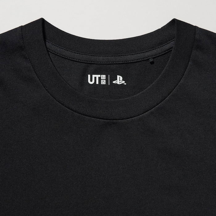 UT PlayStation Buttons Graphic T-Shirt (Black | Size XL) image 3