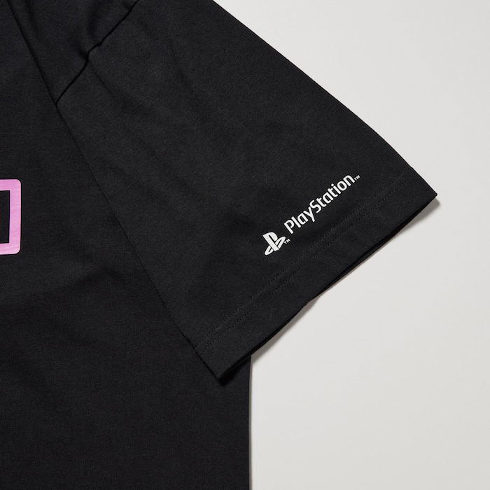 UT PlayStation Buttons Graphic T-Shirt (Black | Size XL) image 4