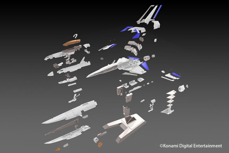 Nemesis II 1/144 Scale Plastic Model Kit: Vic Viper Ver. Nemesis II image 9