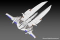 Nemesis II 1/144 Scale Plastic Model Kit: Vic Viper Ver. Nemesis II thumbnail 4