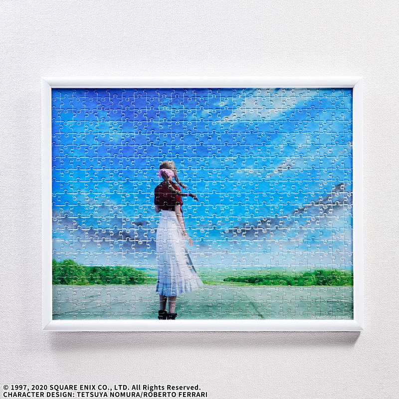 Final Fantasy VII Remake 500 Pieces Jigsaw Puzzle: Key Art Aerith image 2