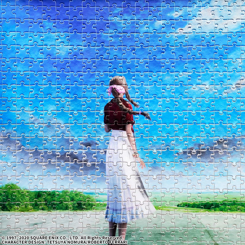 Final Fantasy VII Remake 500 Pieces Jigsaw Puzzle: Key Art Aerith image 3
