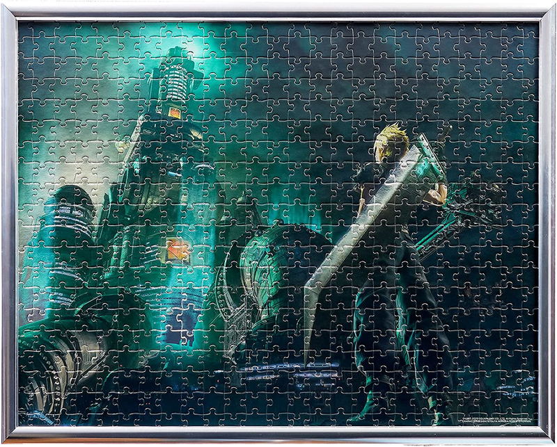 Final Fantasy VII Remake 500 Pieces Jigsaw Puzzle: Key Art Cloud image 1