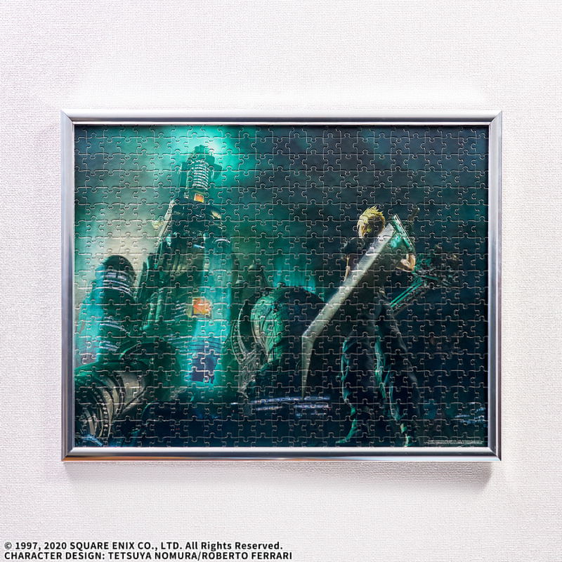 Final Fantasy VII Remake 500 Pieces Jigsaw Puzzle: Key Art Cloud image 2