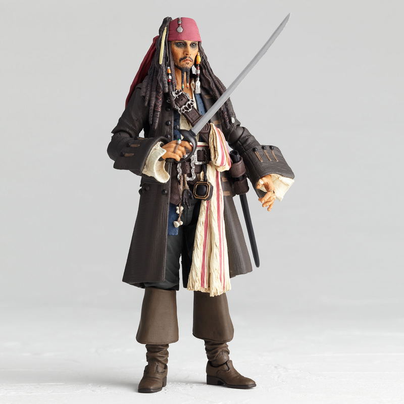Revoltech Pirates of the Caribbean: Jack Sparrow image 10