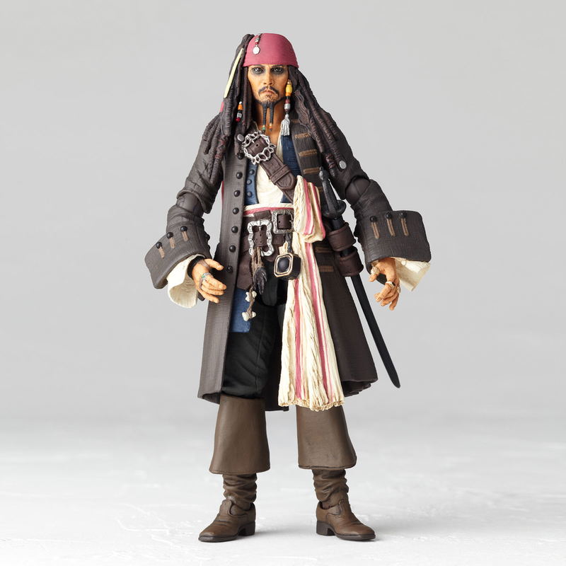Revoltech Pirates of the Caribbean: Jack Sparrow image 11