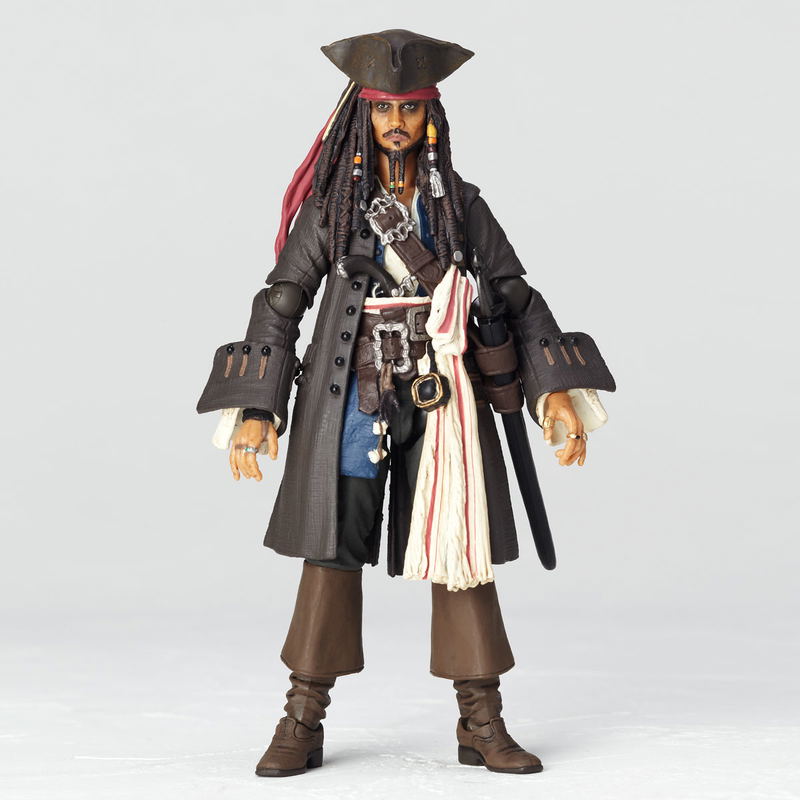 Revoltech Pirates of the Caribbean: Jack Sparrow image 12