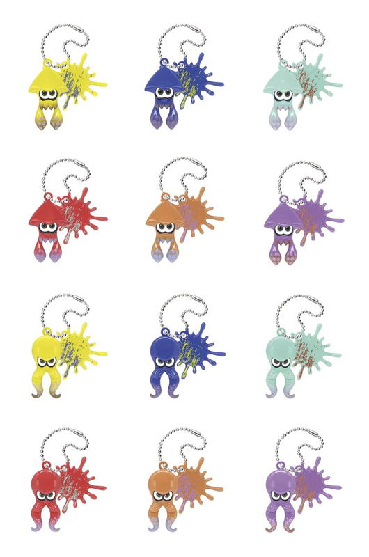 Splatoon 3 Squid Octopus Mascot (Set of 12 pieces) image 1