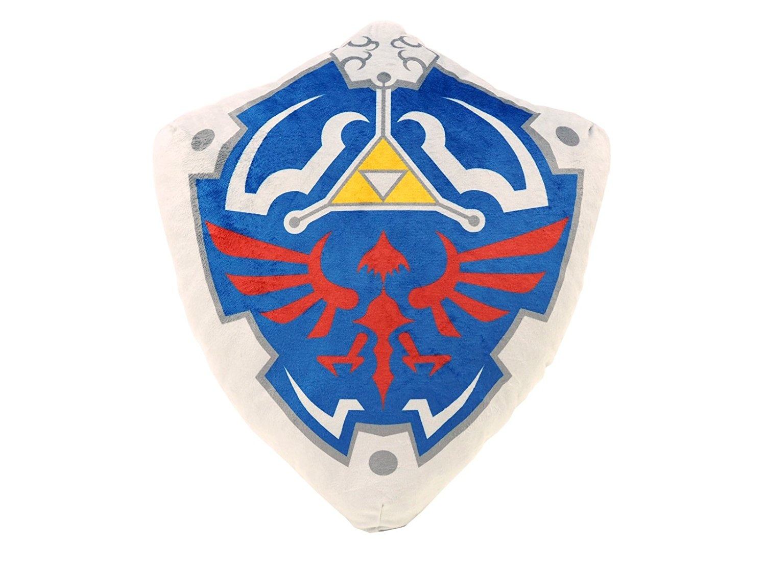 The Legend of Zelda Plush Cushion: Hylian Shield
