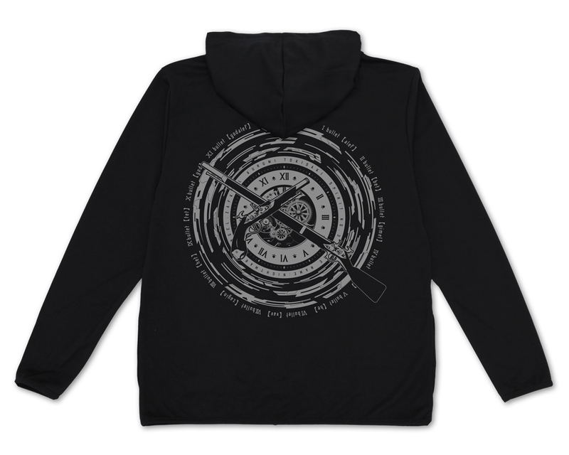 Date A Live IV Kurumi Tokisaki Zafkiel Thin Dry Hoodie (Black | Size S) image 1