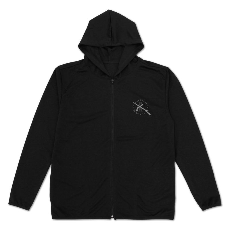 Date A Live IV Kurumi Tokisaki Zafkiel Thin Dry Hoodie (Black | Size S) image 2