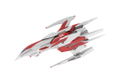 Dariusburst CS Core + 1/60 Scale Plastic Model Kit: Legend Silverhawk Burst thumbnail 1