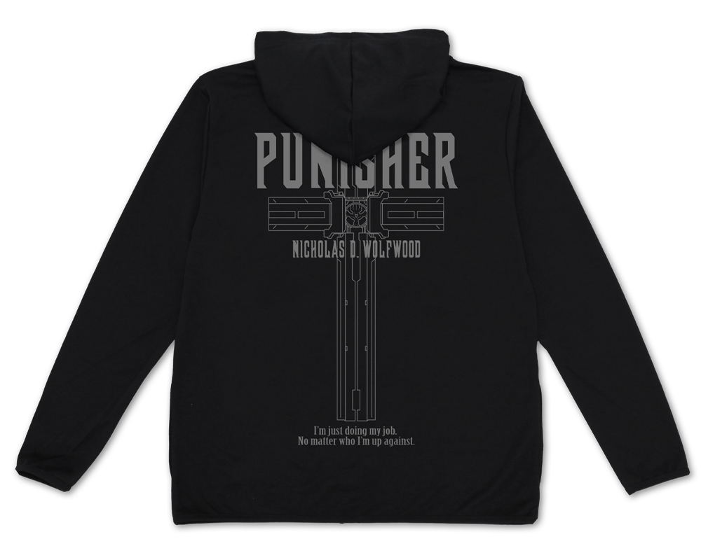 Trigun Stampede - Nicholas D. Wolfwood Thin Dry Hoodie (Black