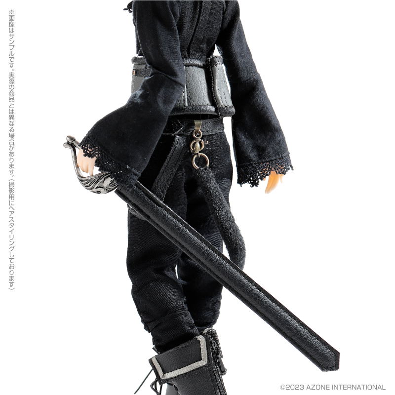 Alvastaria 1/6 Scale Fashion Doll: Milo -Knight in Boots- (Black Cat Ver.) image 17