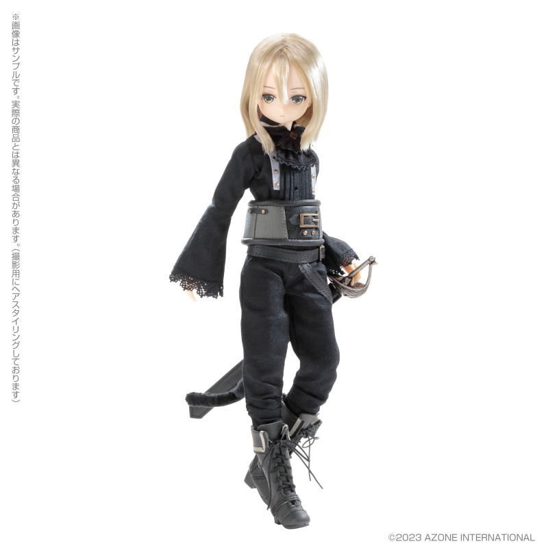 Alvastaria 1/6 Scale Fashion Doll: Milo -Knight in Boots- (Black Cat Ver.) image 4