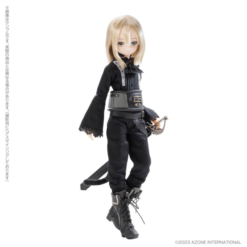 Alvastaria 1/6 Scale Fashion Doll: Milo -Knight in Boots- (Black Cat Ver.) image 5