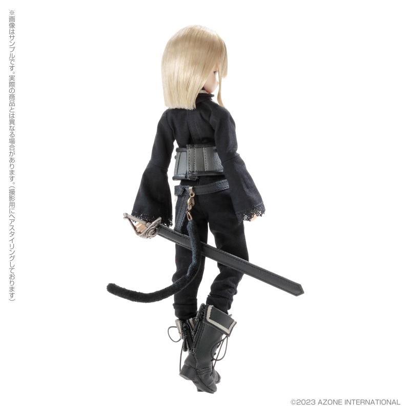 Alvastaria 1/6 Scale Fashion Doll: Milo -Knight in Boots- (Black Cat Ver.) image 6